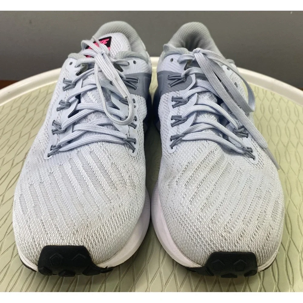 Nike Womens Air Zoom Structure 22 AA1640-402 Gray‎ Running Shoes Sneakers 8.5